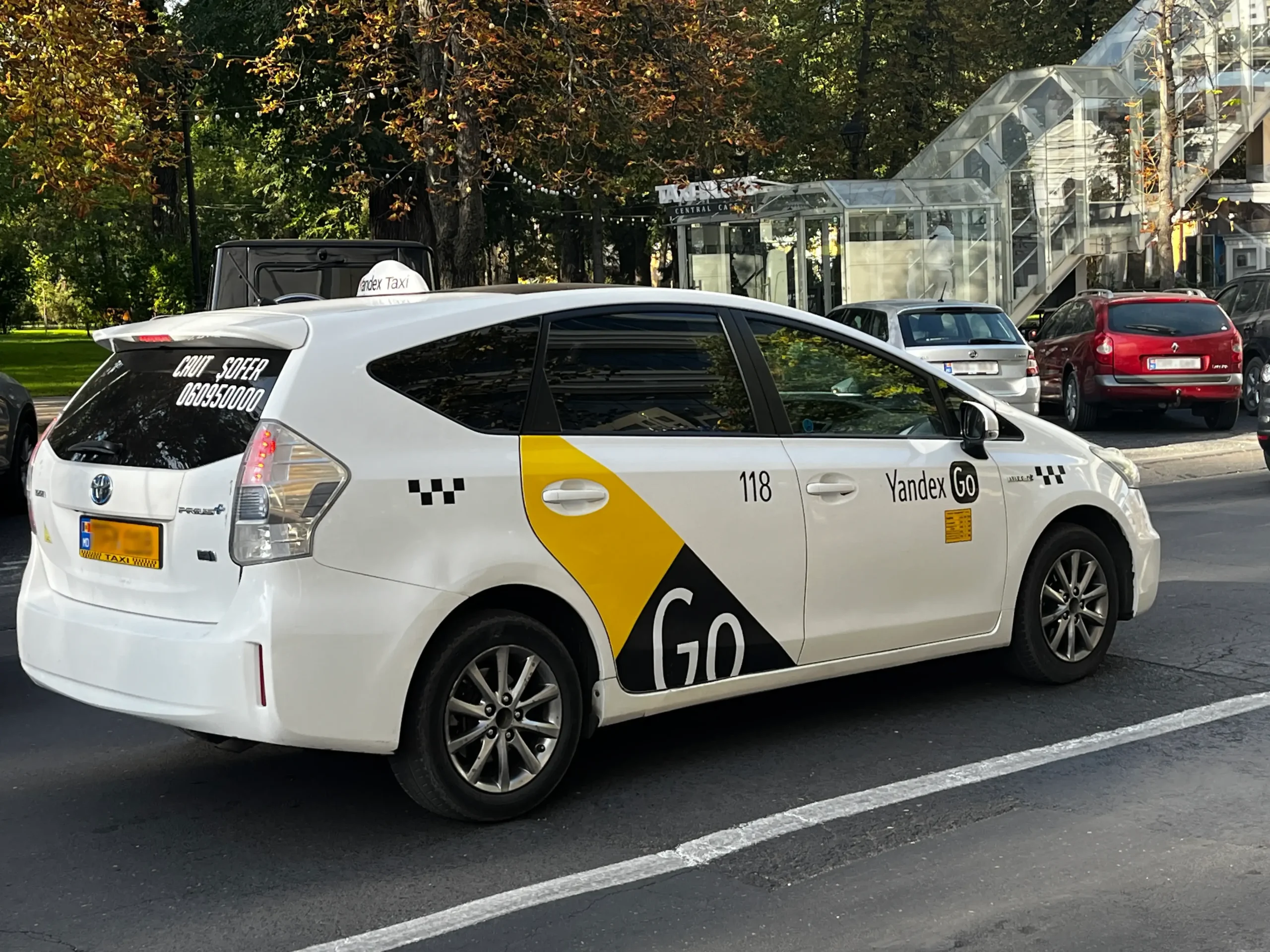 Photo d'une voiture Yandex Go